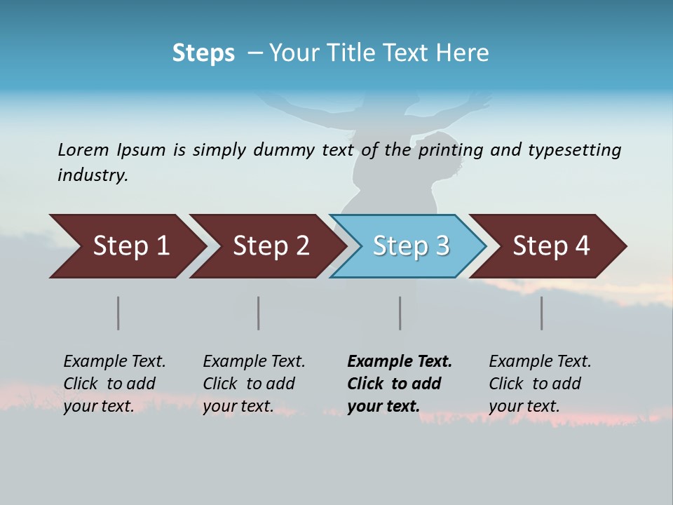 Figure Itting Trategy PowerPoint Template
