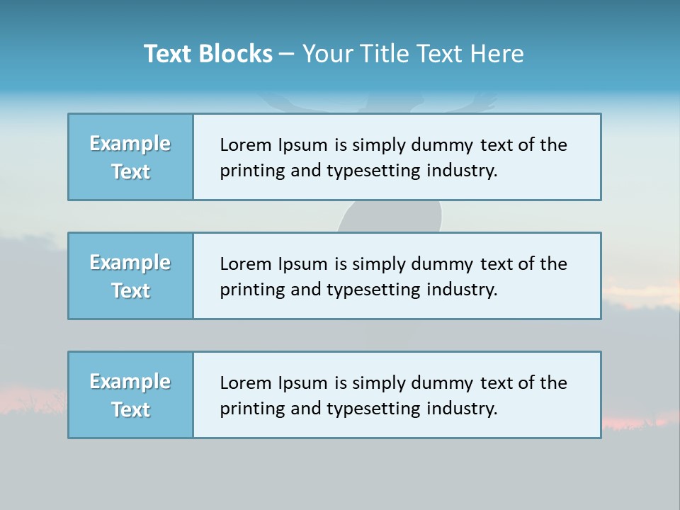Figure Itting Trategy PowerPoint Template