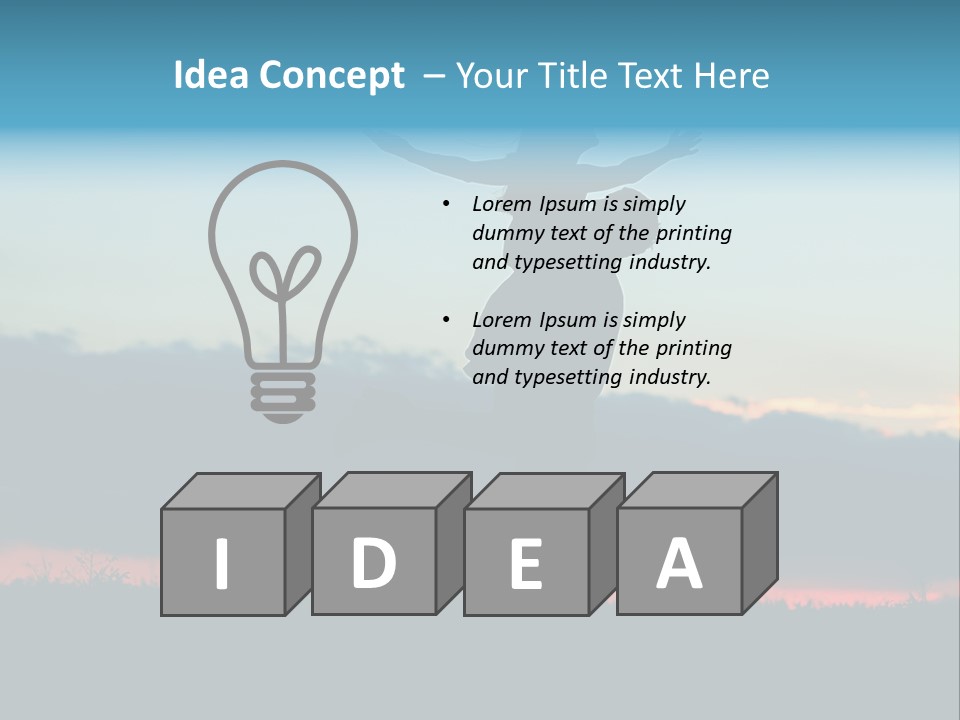 Figure Itting Trategy PowerPoint Template