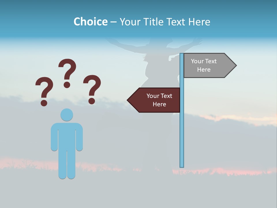 Figure Itting Trategy PowerPoint Template