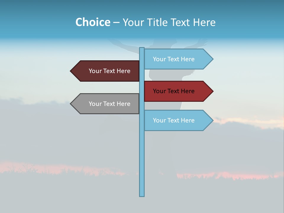 Figure Itting Trategy PowerPoint Template