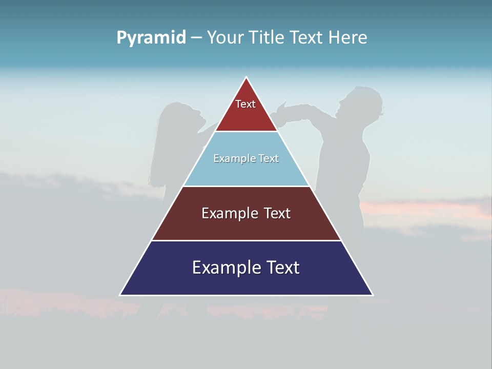 Teamwork Figure Humor PowerPoint Template