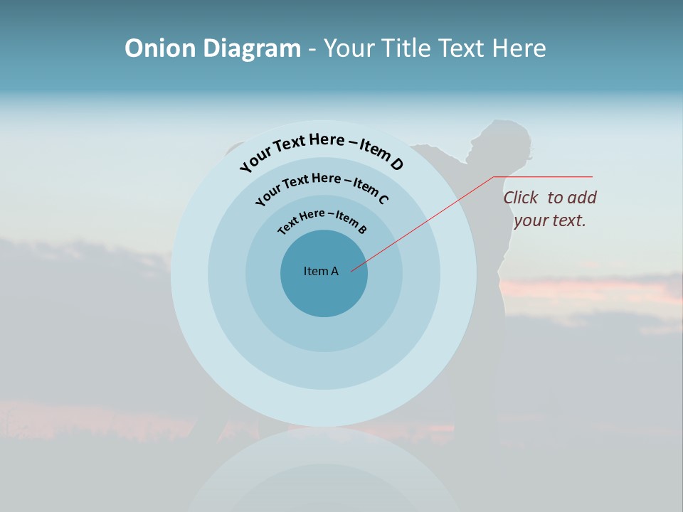 Teamwork Figure Humor PowerPoint Template