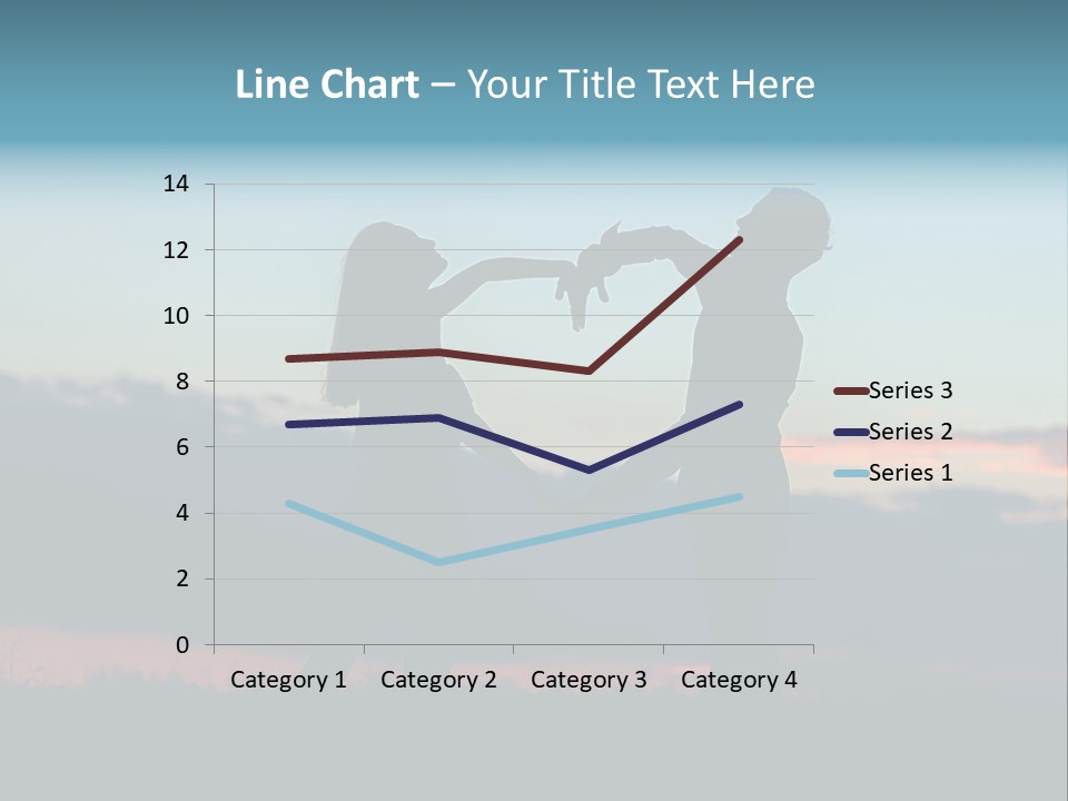 Teamwork Figure Humor PowerPoint Template