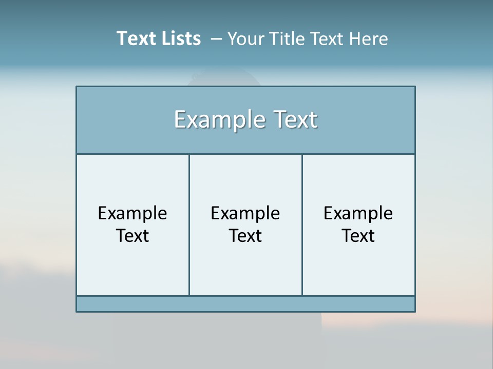 Trategy Table Room PowerPoint Template