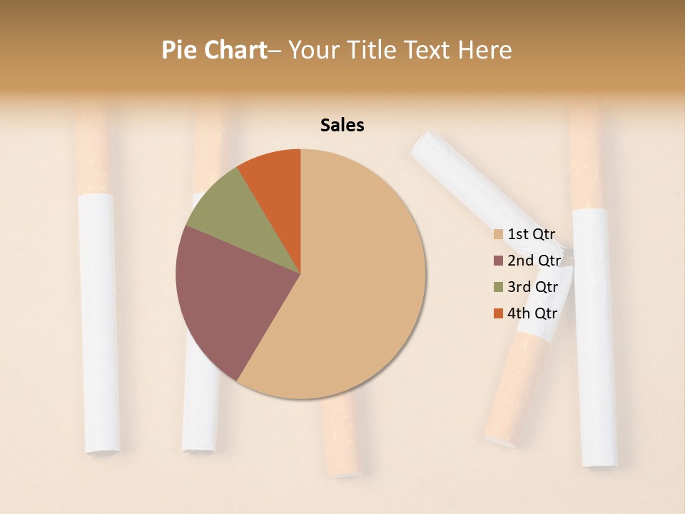 Many Habit Broken PowerPoint Template