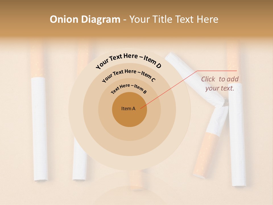 Many Habit Broken PowerPoint Template