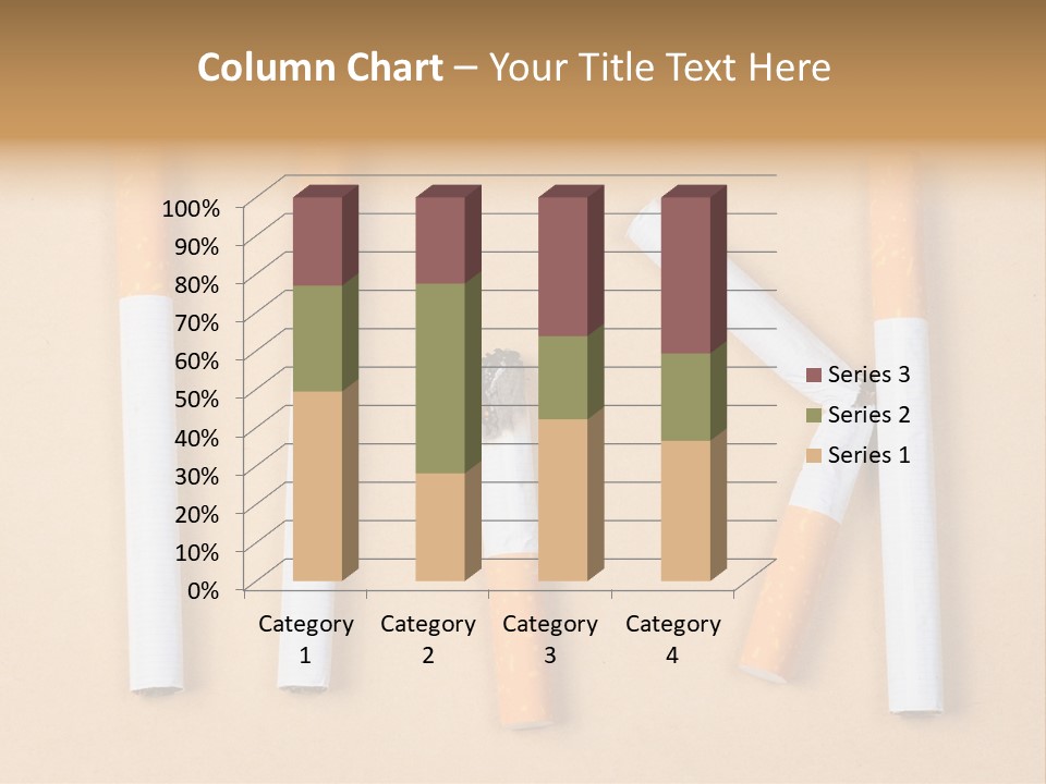 Many Habit Broken PowerPoint Template