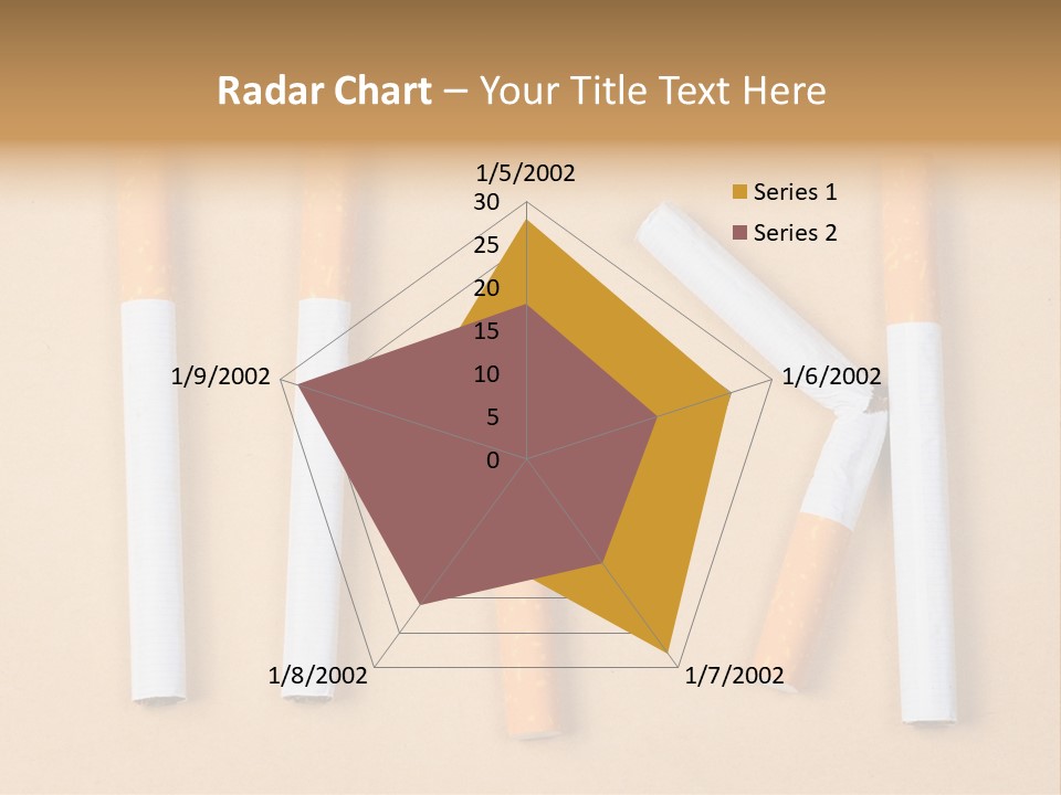 Many Habit Broken PowerPoint Template