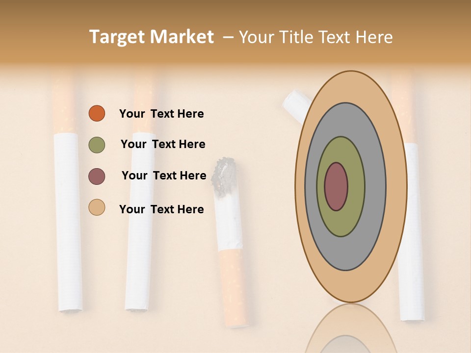 Many Habit Broken PowerPoint Template