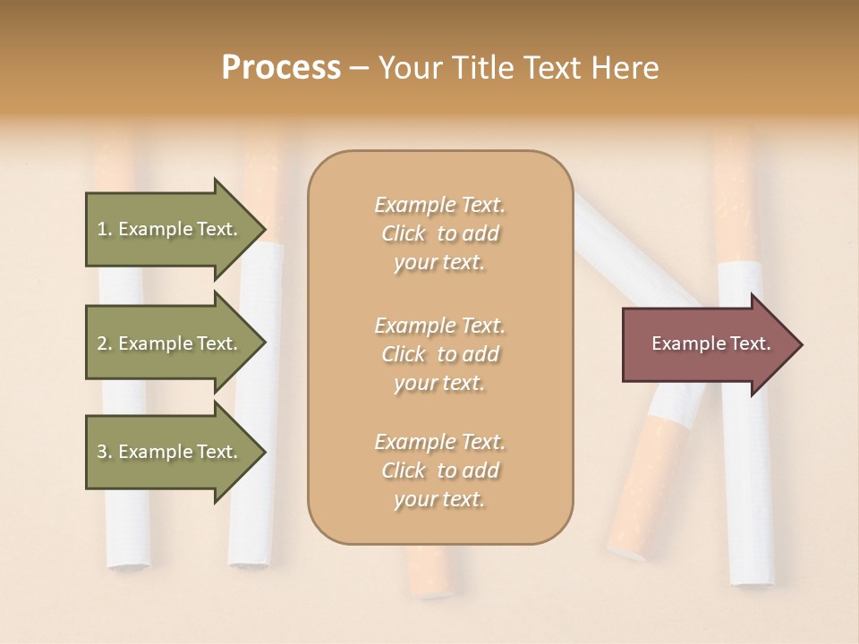 Many Habit Broken PowerPoint Template