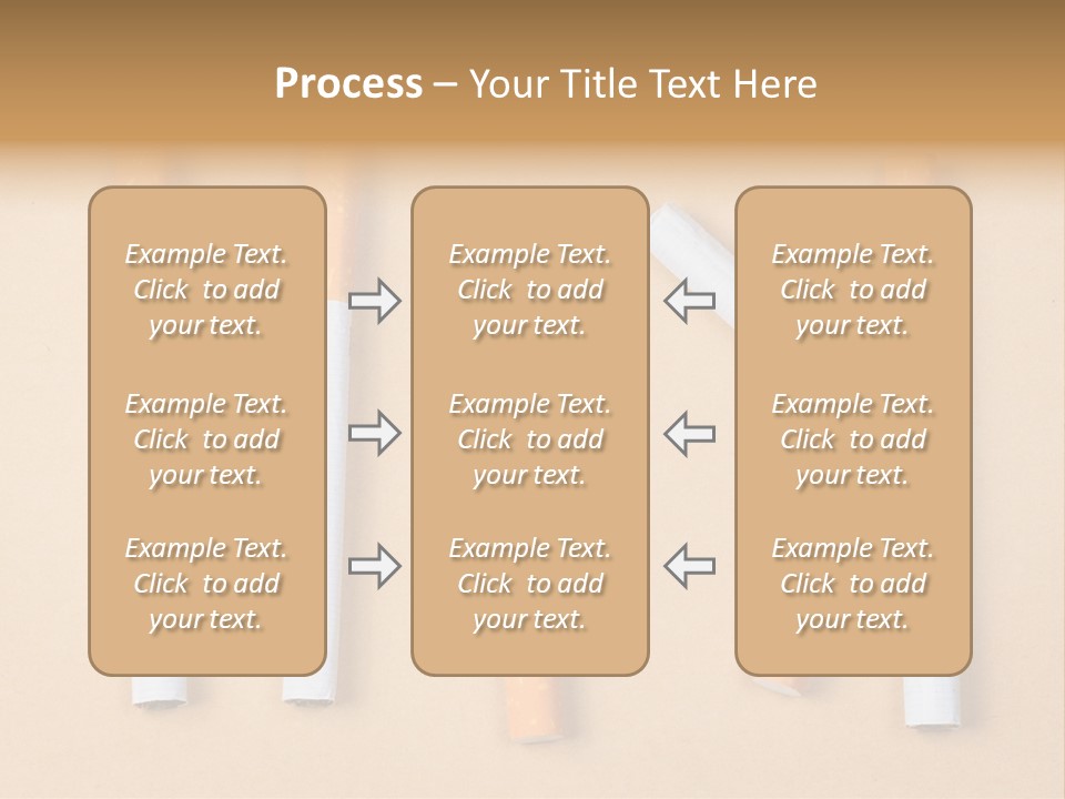 Many Habit Broken PowerPoint Template