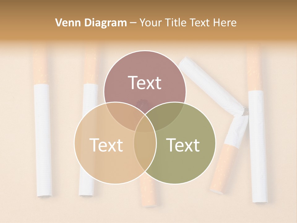 Many Habit Broken PowerPoint Template
