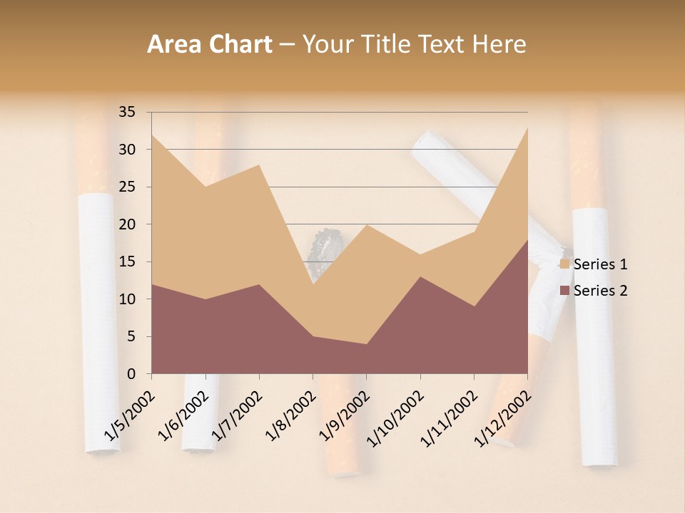 Many Habit Broken PowerPoint Template