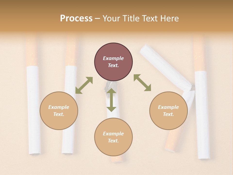 Many Habit Broken PowerPoint Template