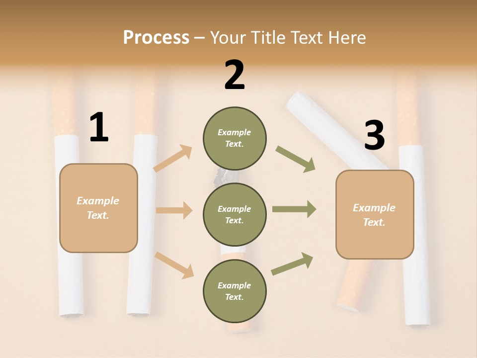 Many Habit Broken PowerPoint Template