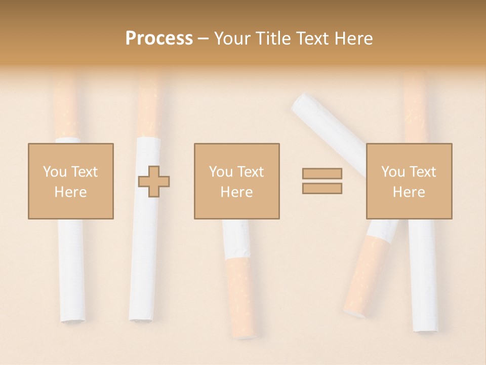 Many Habit Broken PowerPoint Template