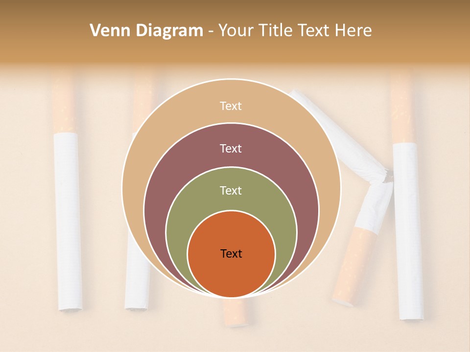 Many Habit Broken PowerPoint Template