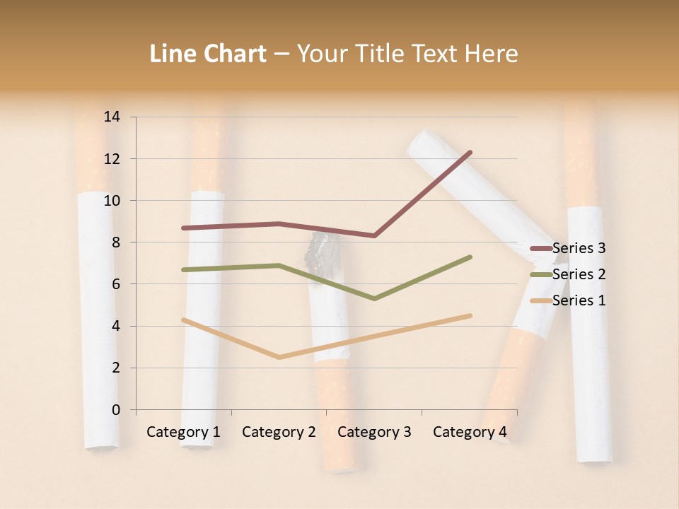 Many Habit Broken PowerPoint Template