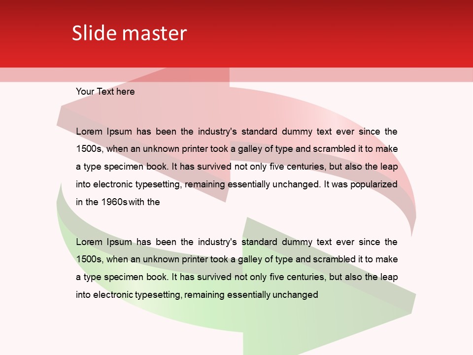 Element Sign Cycle PowerPoint Template