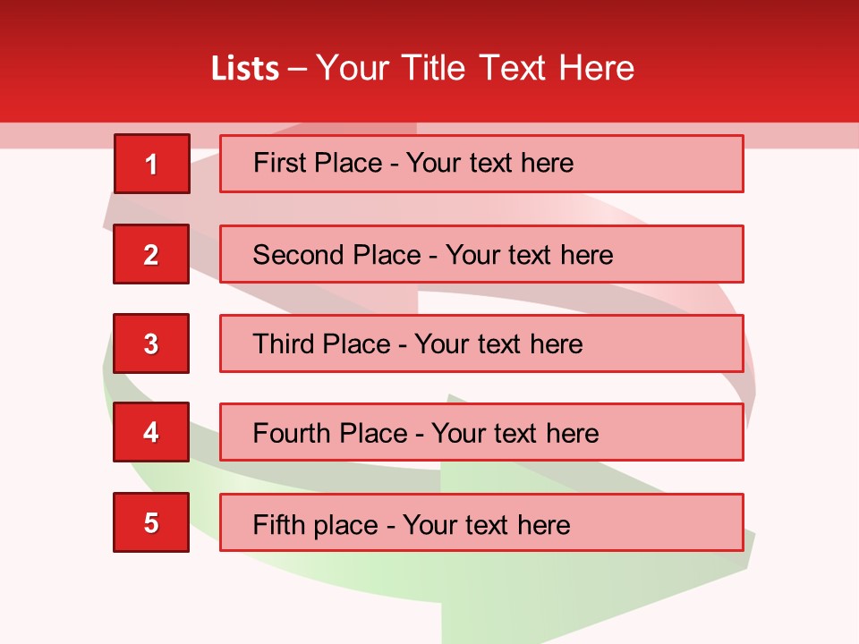 Element Sign Cycle PowerPoint Template