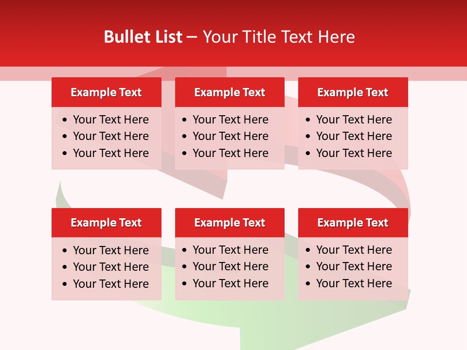 Element Sign Cycle PowerPoint Template