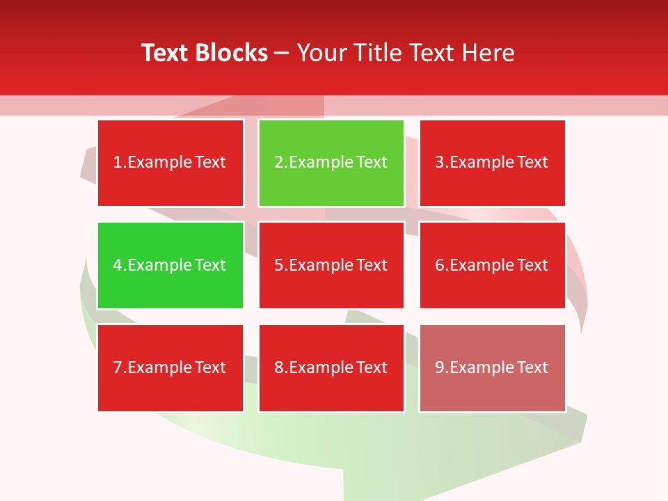 Element Sign Cycle PowerPoint Template