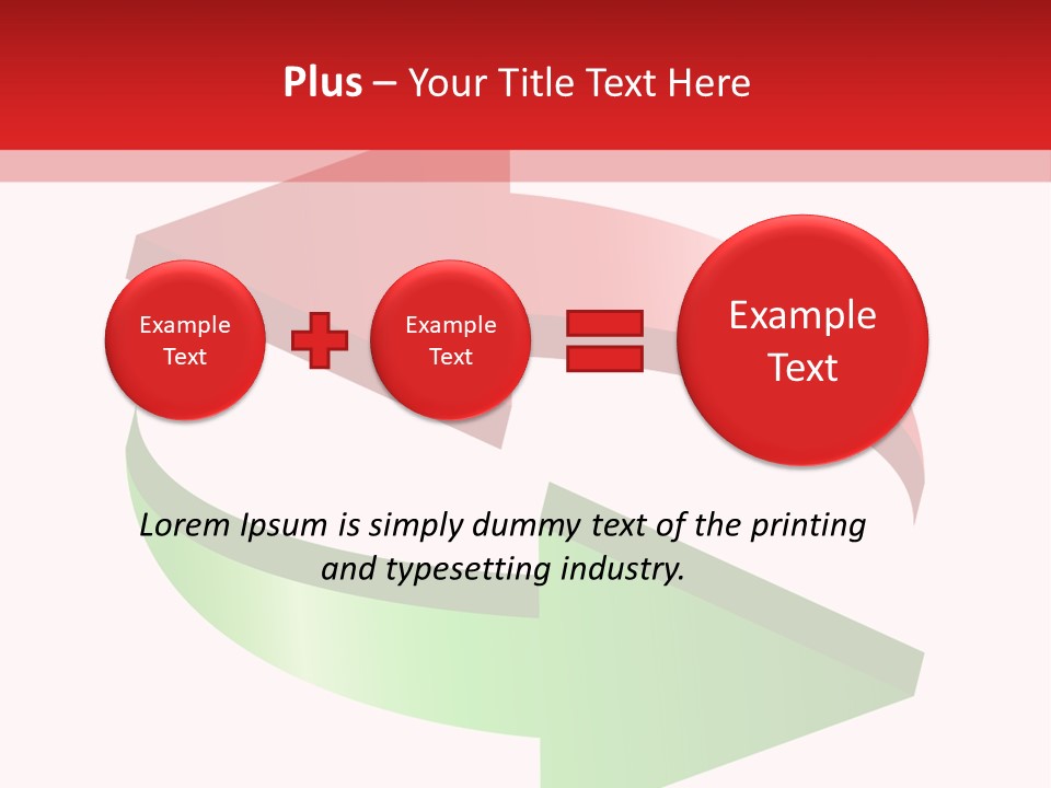 Element Sign Cycle PowerPoint Template