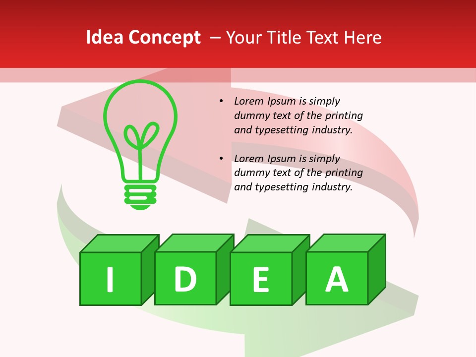 Element Sign Cycle PowerPoint Template