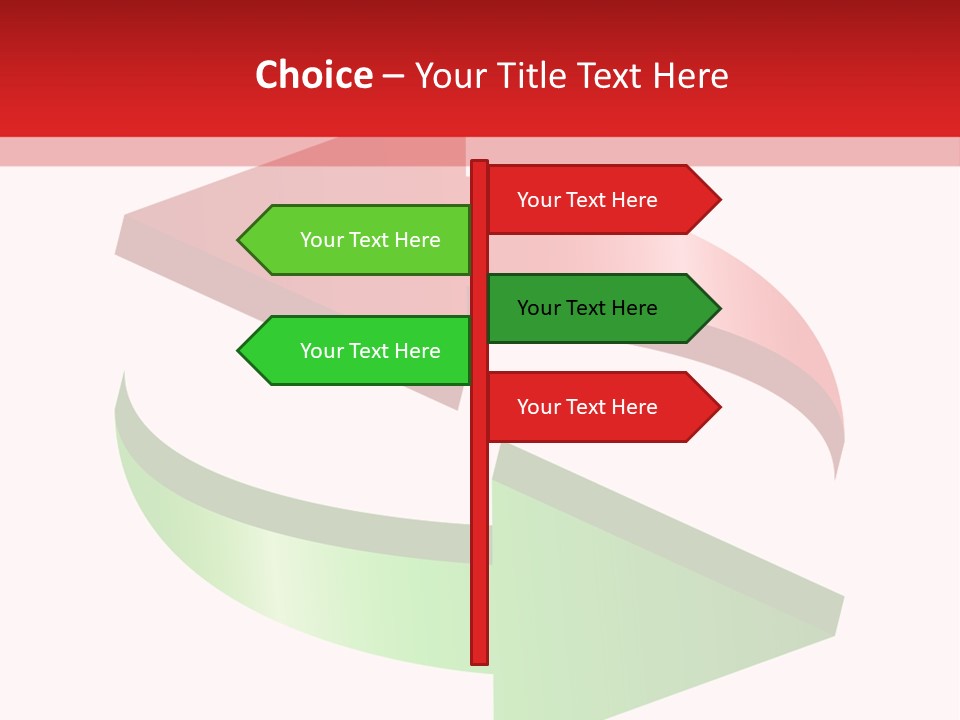Element Sign Cycle PowerPoint Template