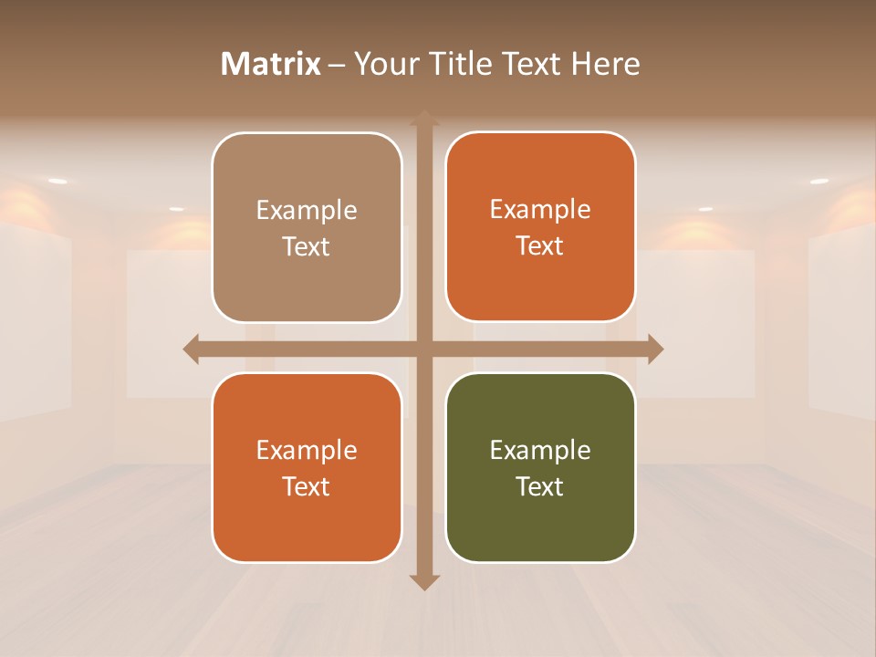 Room Light Banner PowerPoint Template