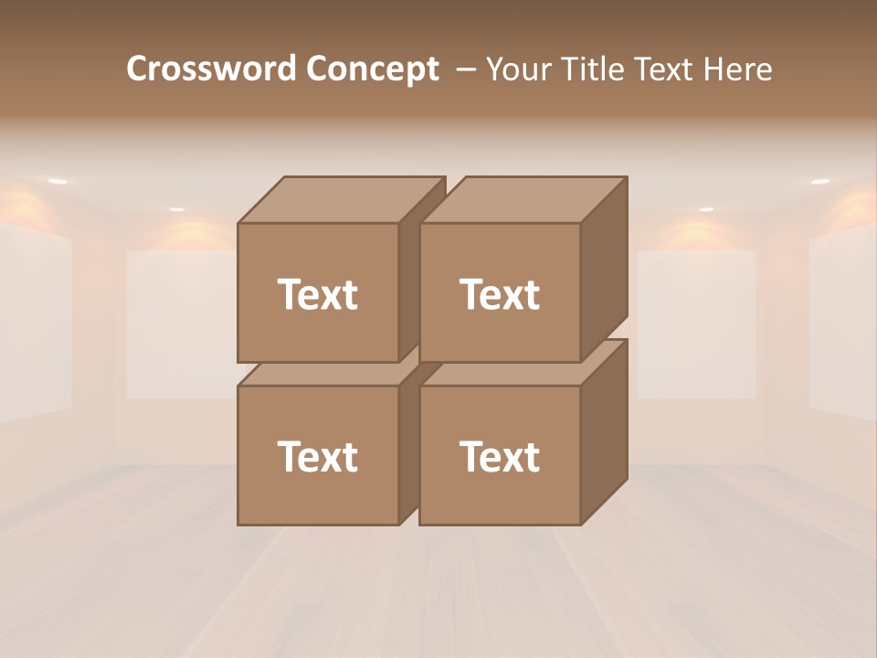 Room Light Banner PowerPoint Template