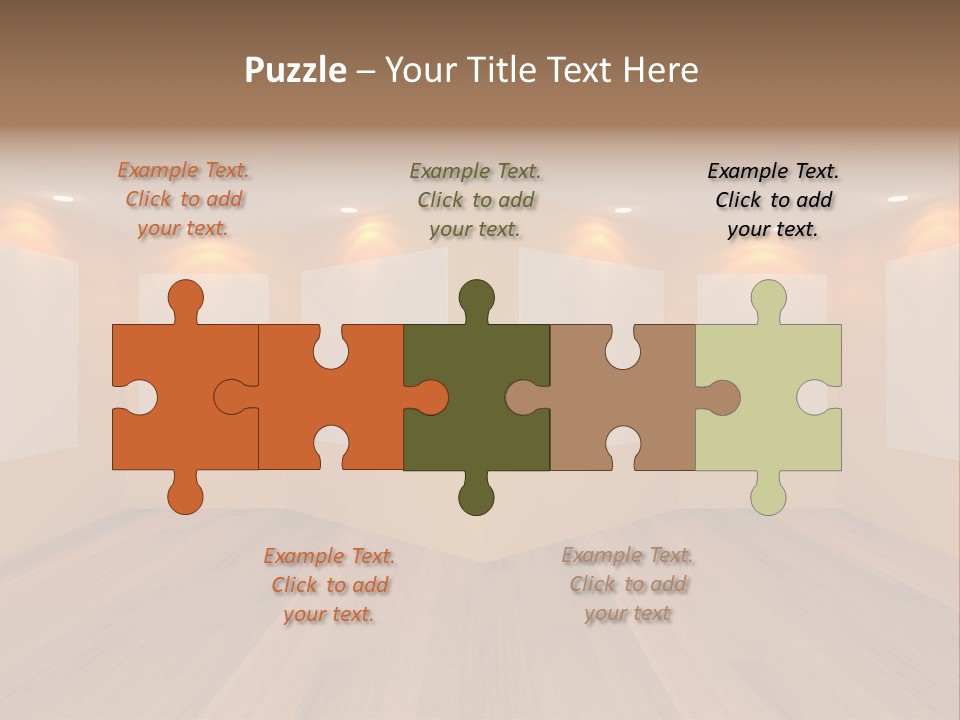 Room Light Banner PowerPoint Template