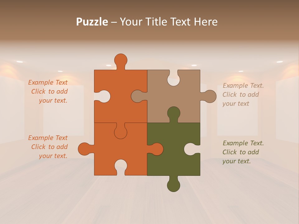 Room Light Banner PowerPoint Template