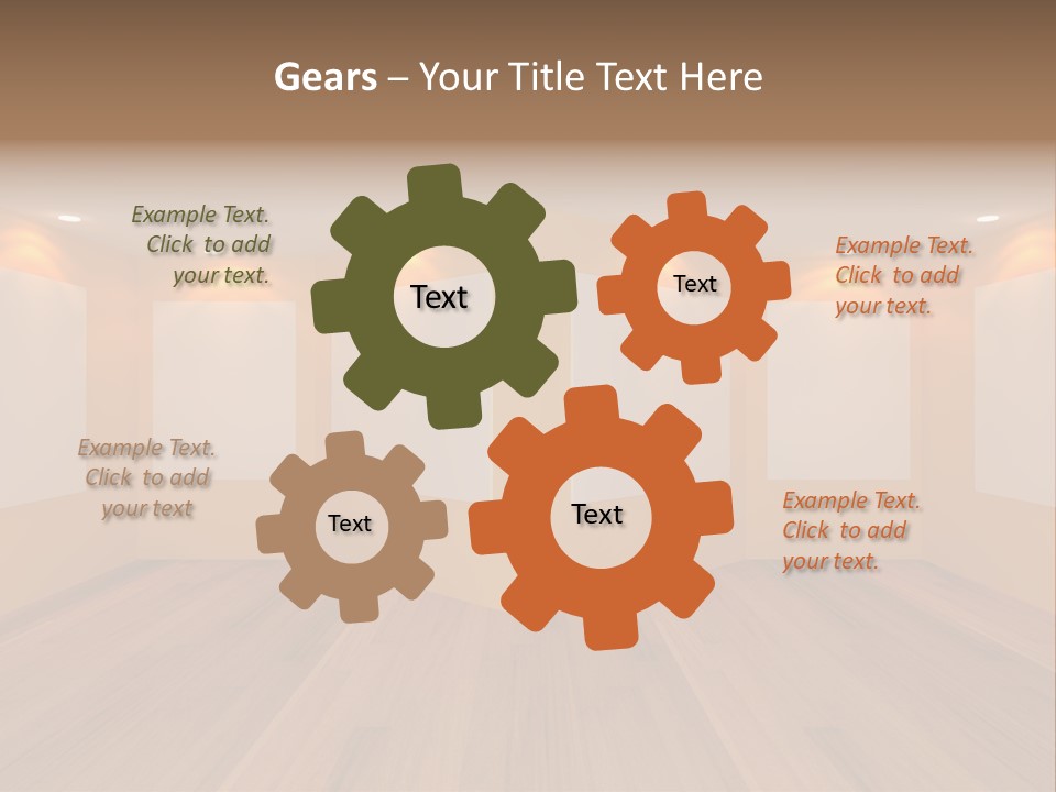 Room Light Banner PowerPoint Template