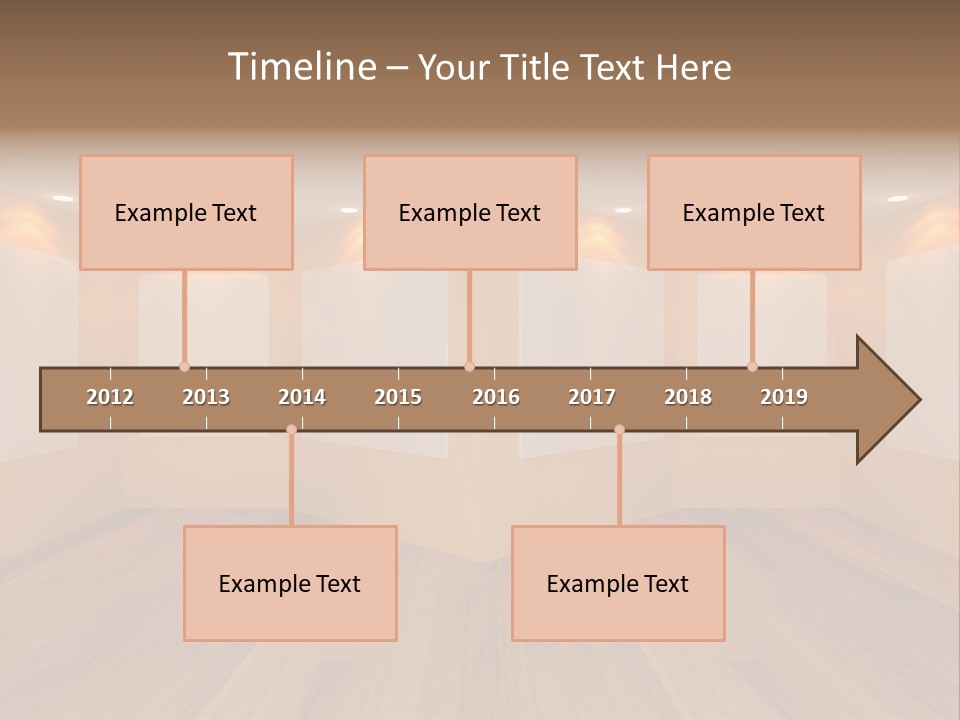 Room Light Banner PowerPoint Template