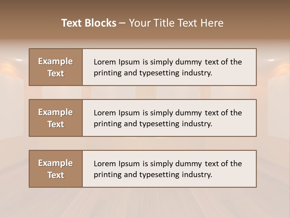 Room Light Banner PowerPoint Template