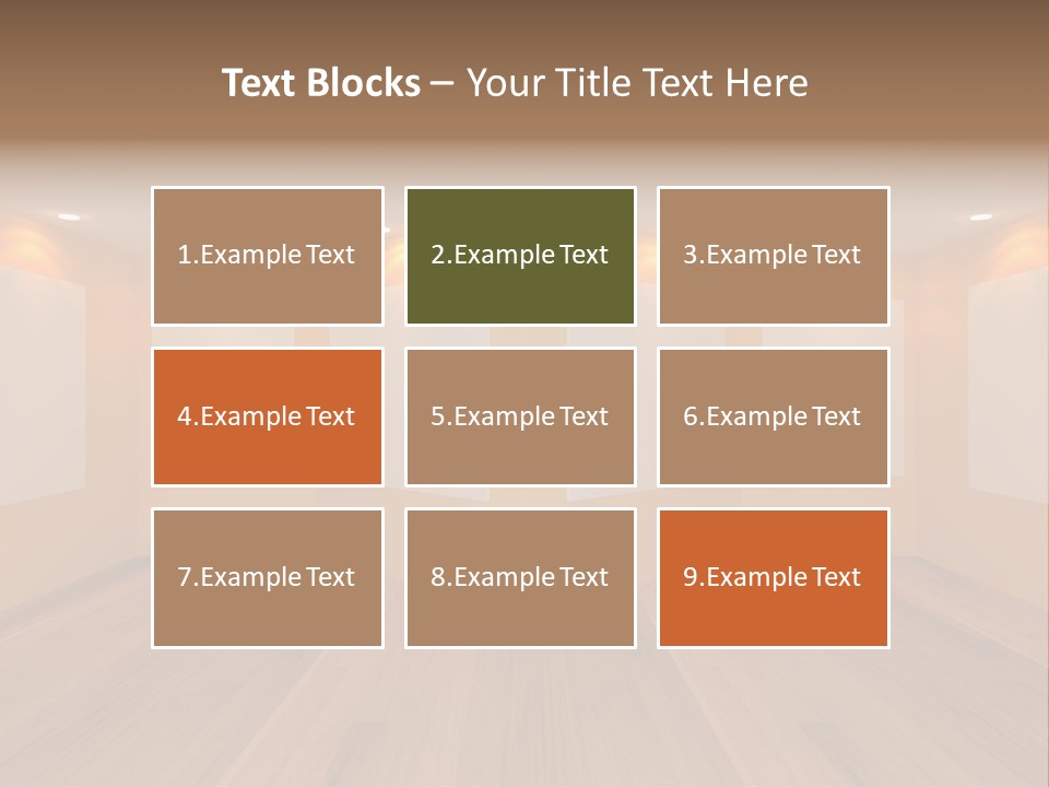 Room Light Banner PowerPoint Template