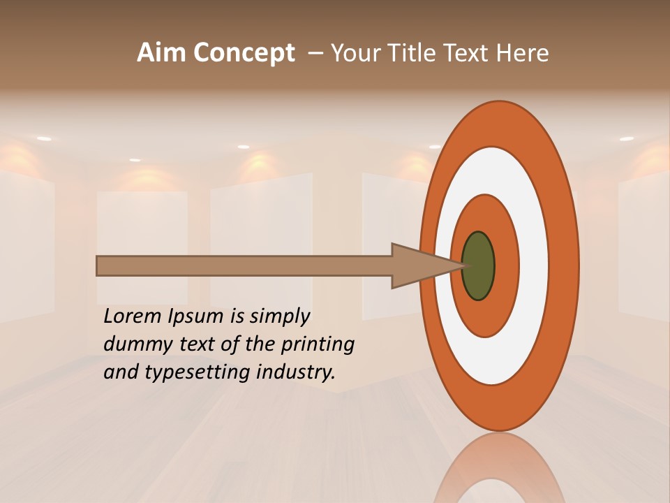 Room Light Banner PowerPoint Template