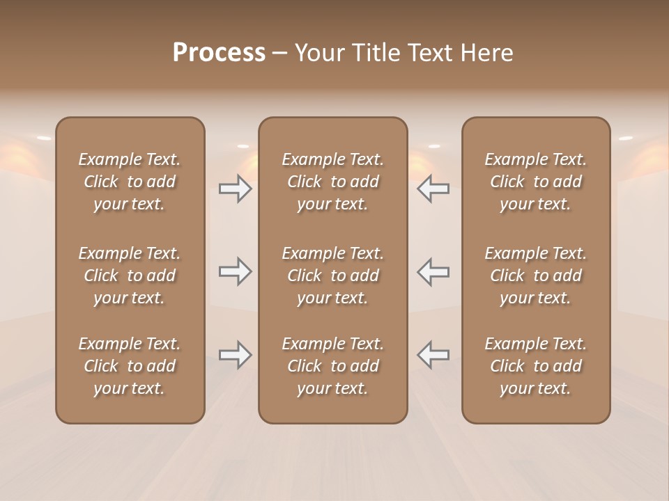 Room Light Banner PowerPoint Template