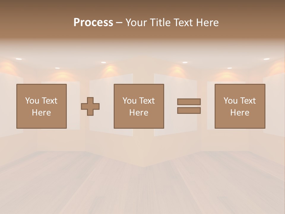 Room Light Banner PowerPoint Template