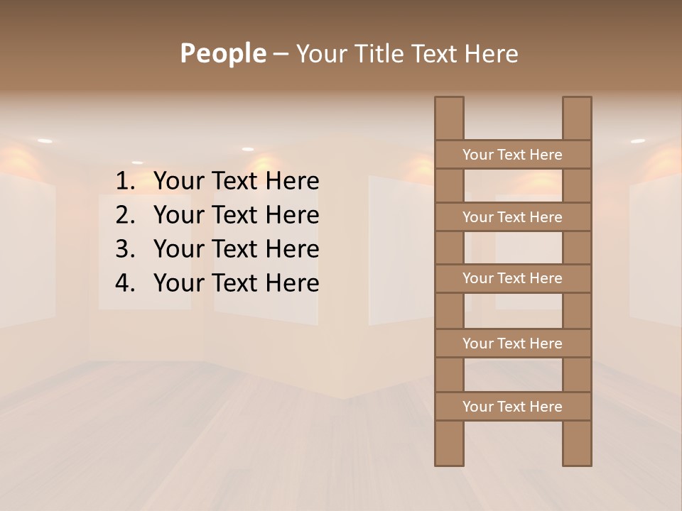 Room Light Banner PowerPoint Template