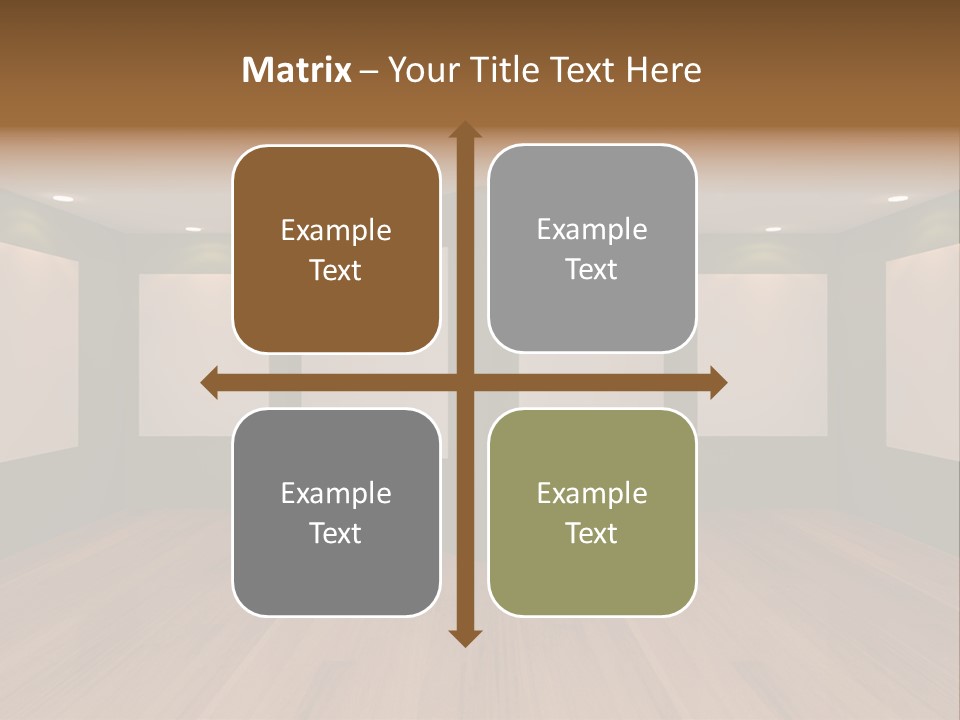 Home Modern Paint PowerPoint Template