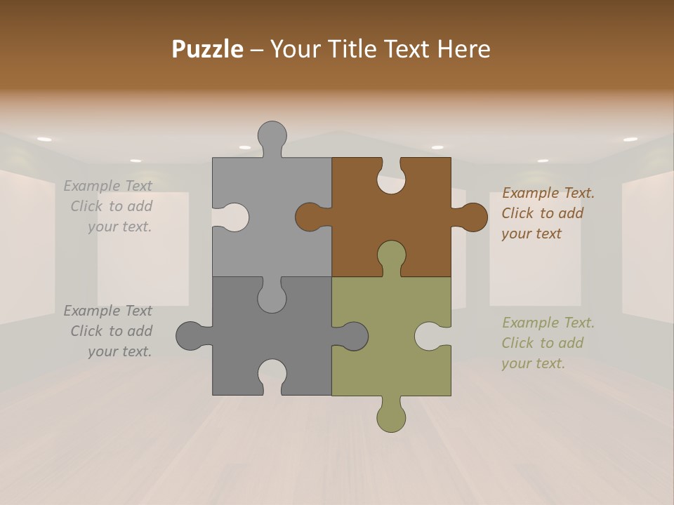 Home Modern Paint PowerPoint Template