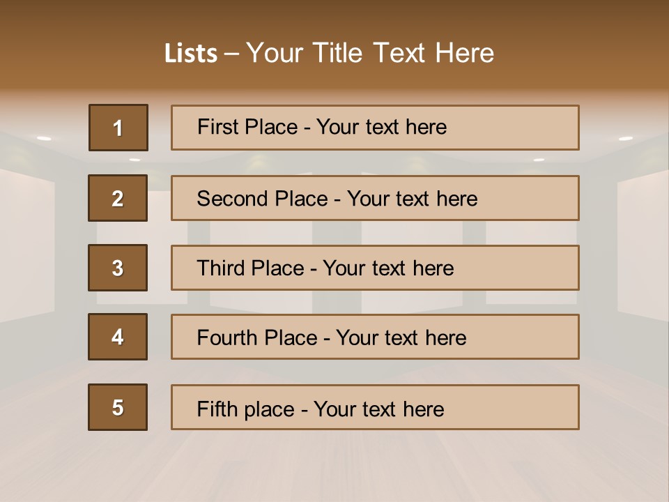 Home Modern Paint PowerPoint Template