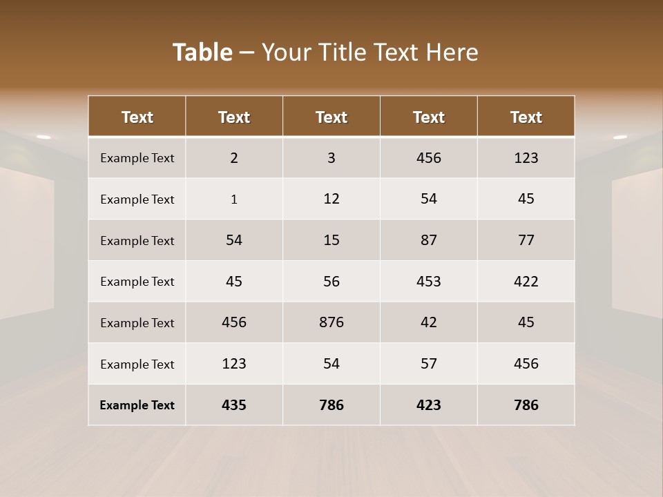 Home Modern Paint PowerPoint Template