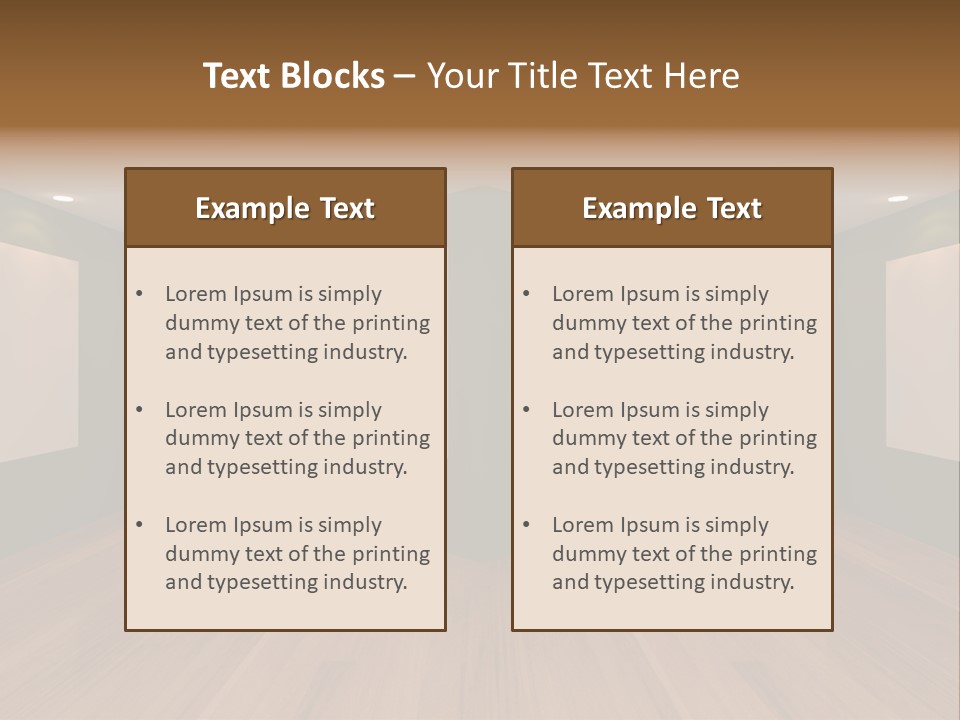 Home Modern Paint PowerPoint Template