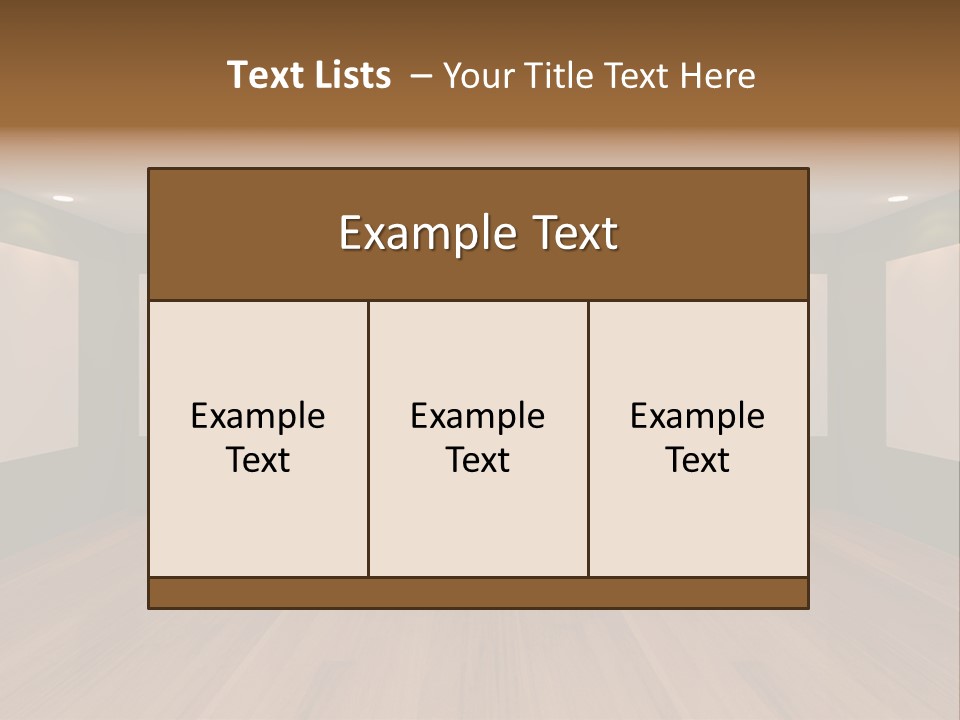 Home Modern Paint PowerPoint Template