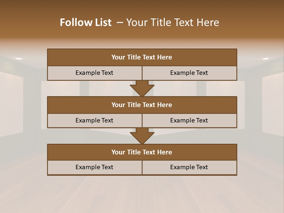 Home Modern Paint PowerPoint Template