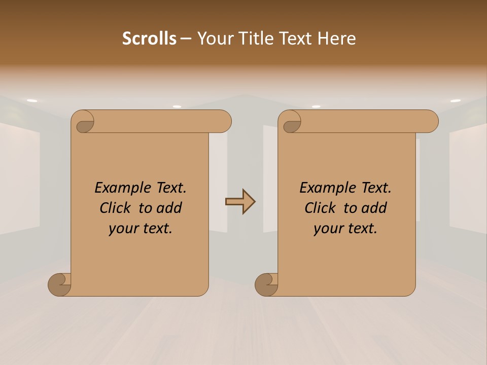 Home Modern Paint PowerPoint Template